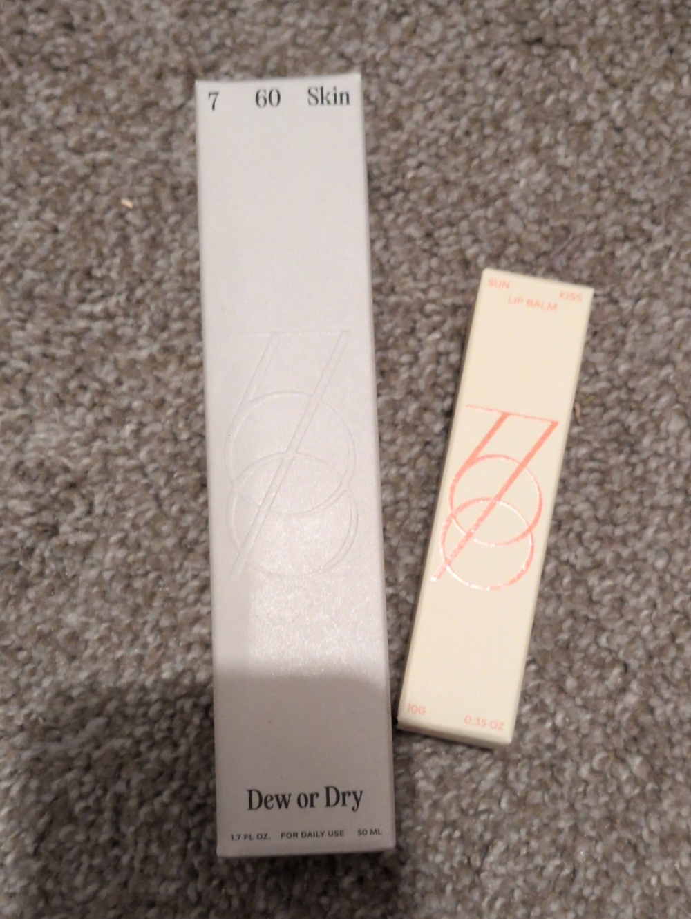 770 Skin Dew or Dry Skin Moisturizer And Lip Balm Duo